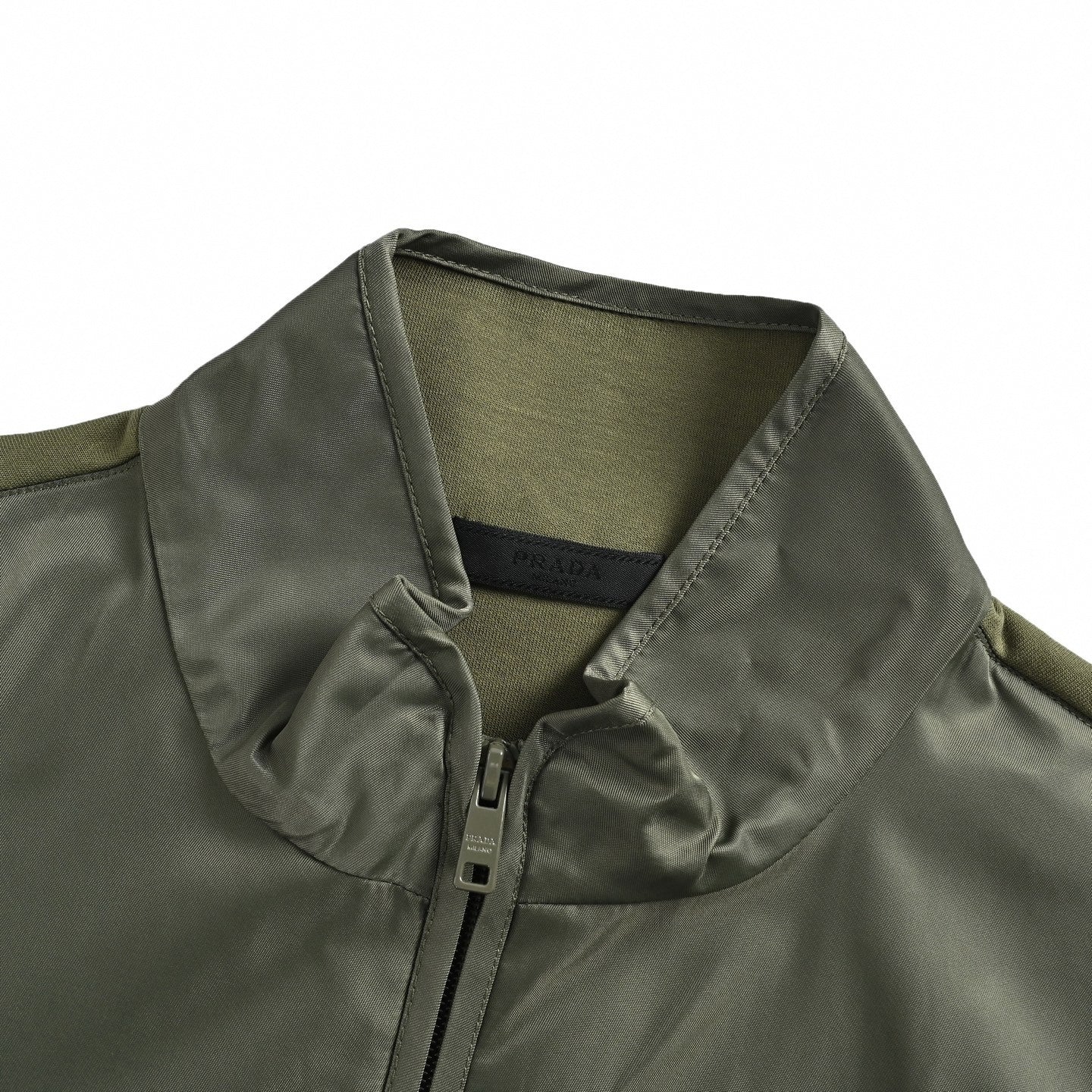 Re-Nylon and Cotton Half-Zip Sweatshirt
