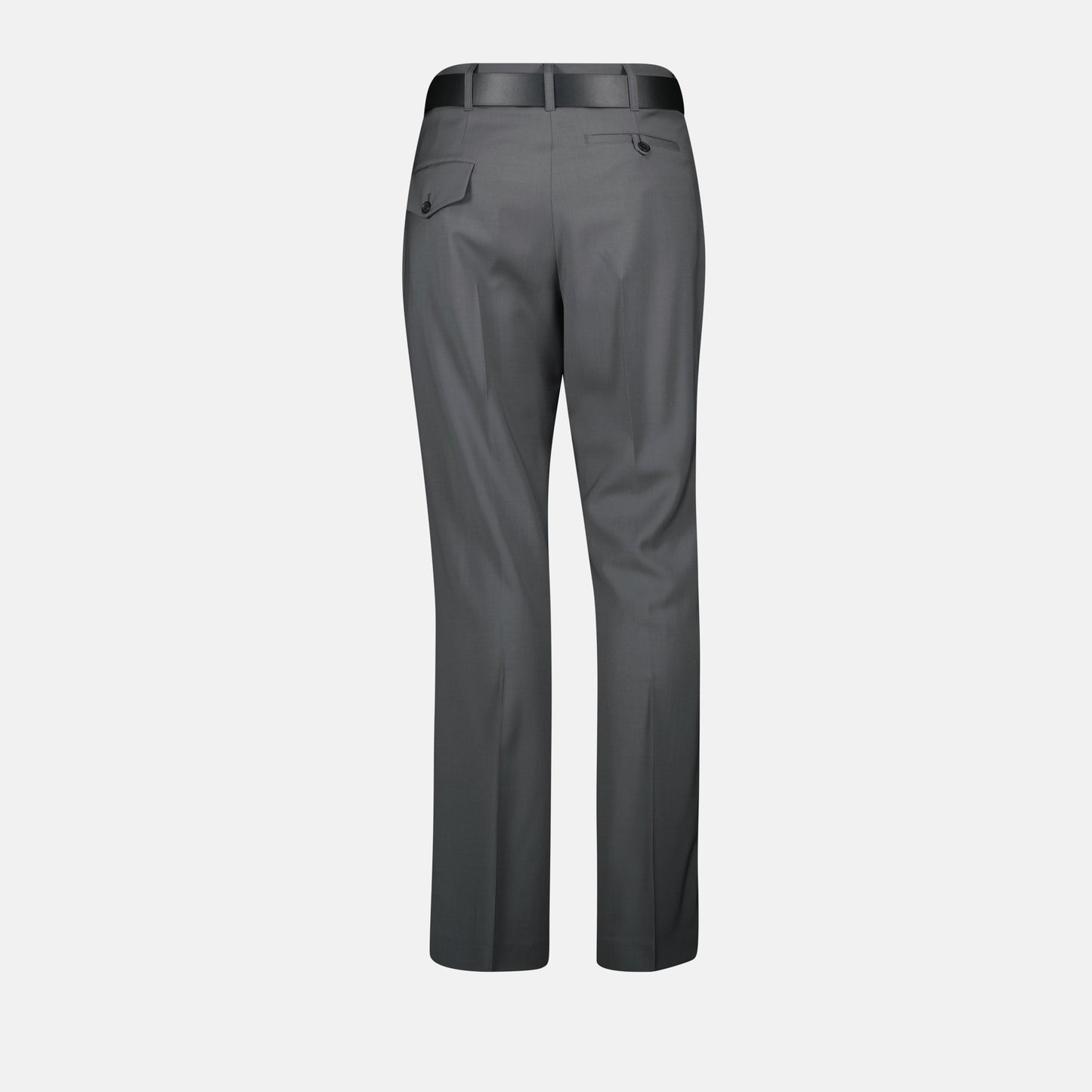 Gray Wool Pants