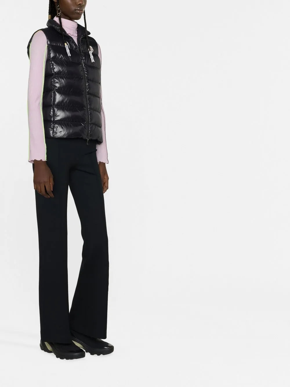 Gany Black Sleeveless Down Jacket