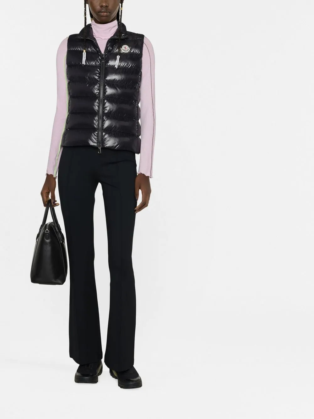 Gany Black Sleeveless Down Jacket