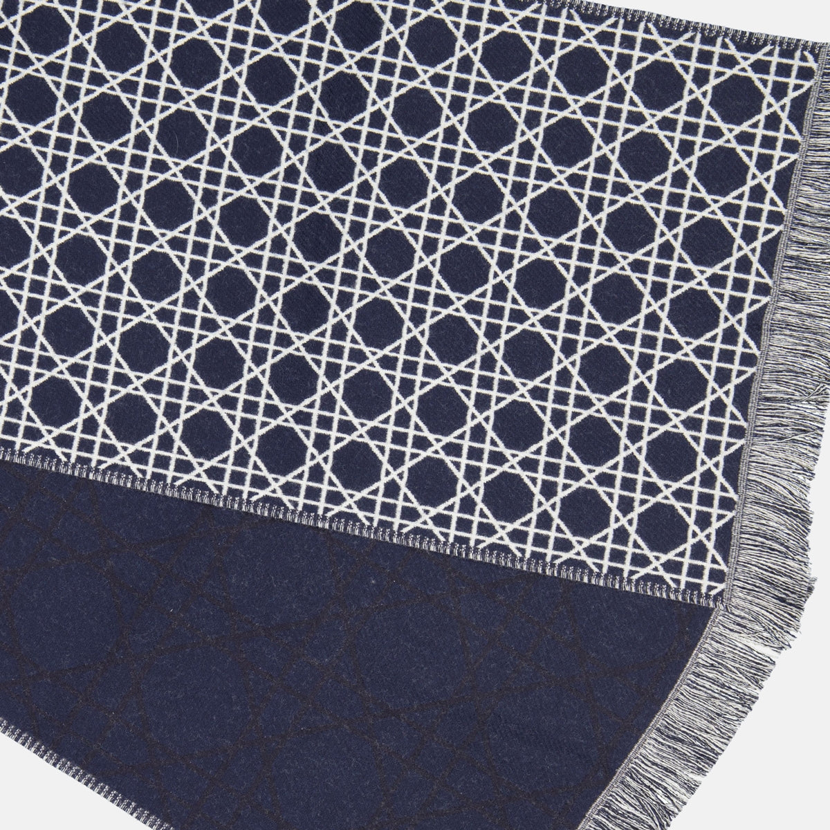 Écharpe imprimé Cannage