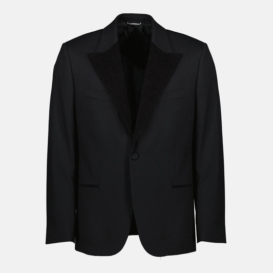 Black Wool Blazer