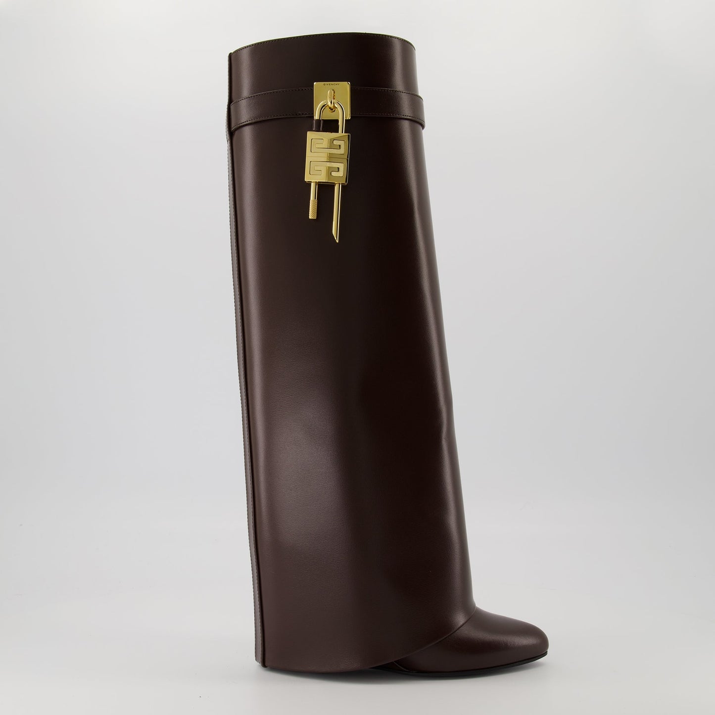 Shark Lock Brown Boots