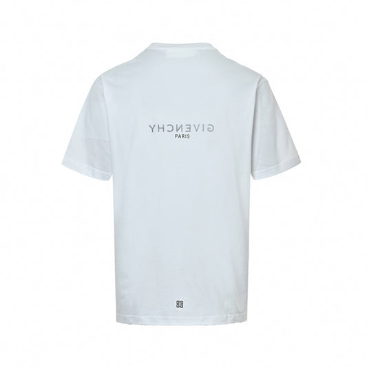 Mirrored Logo T-Shirt - White