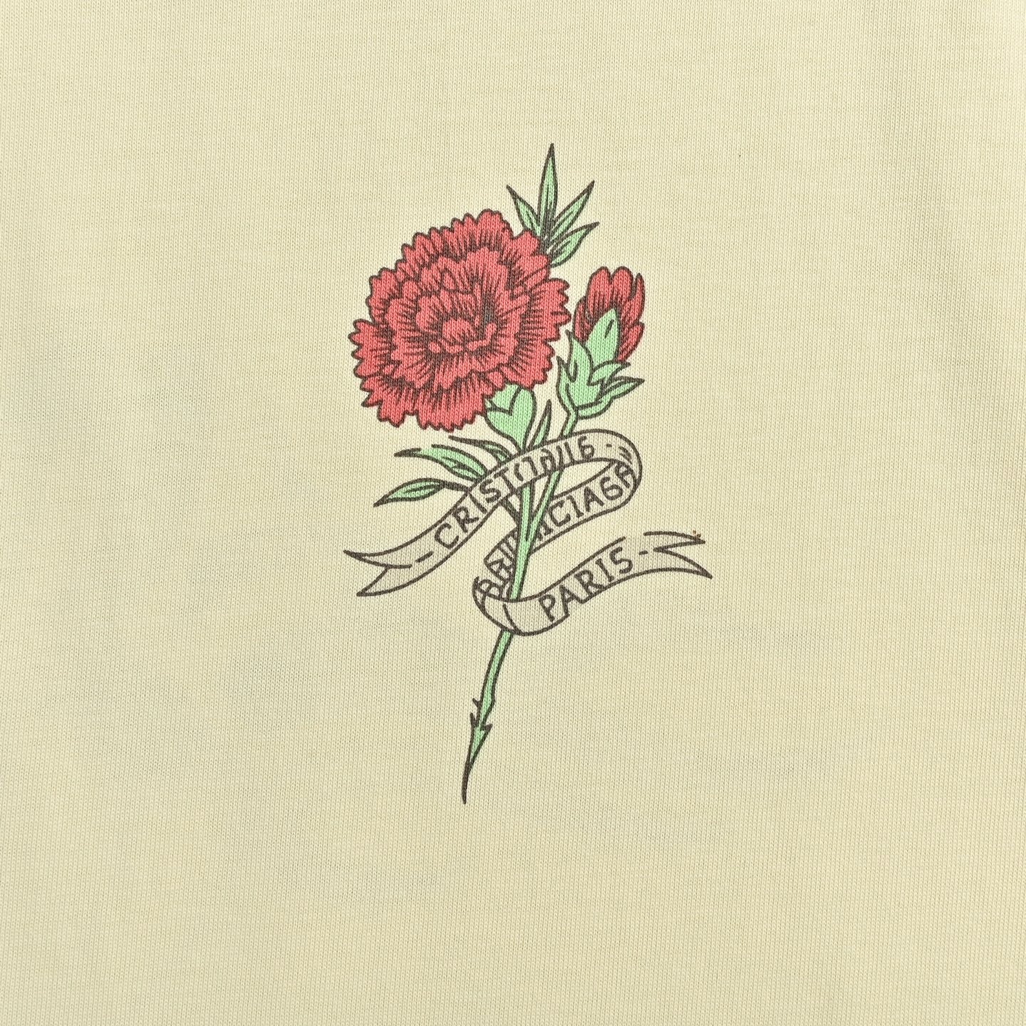 Tattoo Flash Graphic T-Shirt | Cream