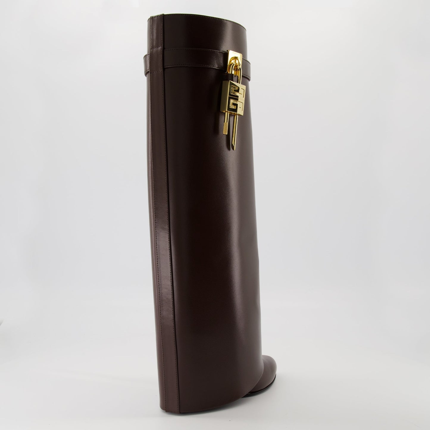 Shark Lock Brown Boots