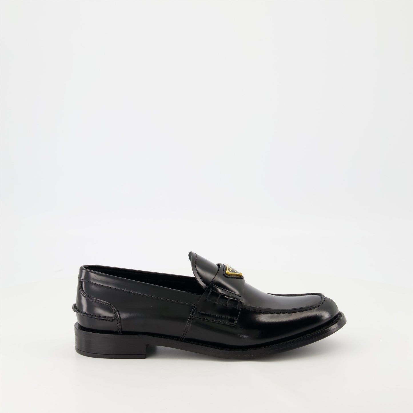 Black Leather Loafers