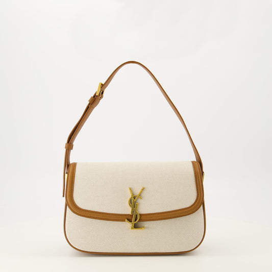 Leather and Cotton Bag