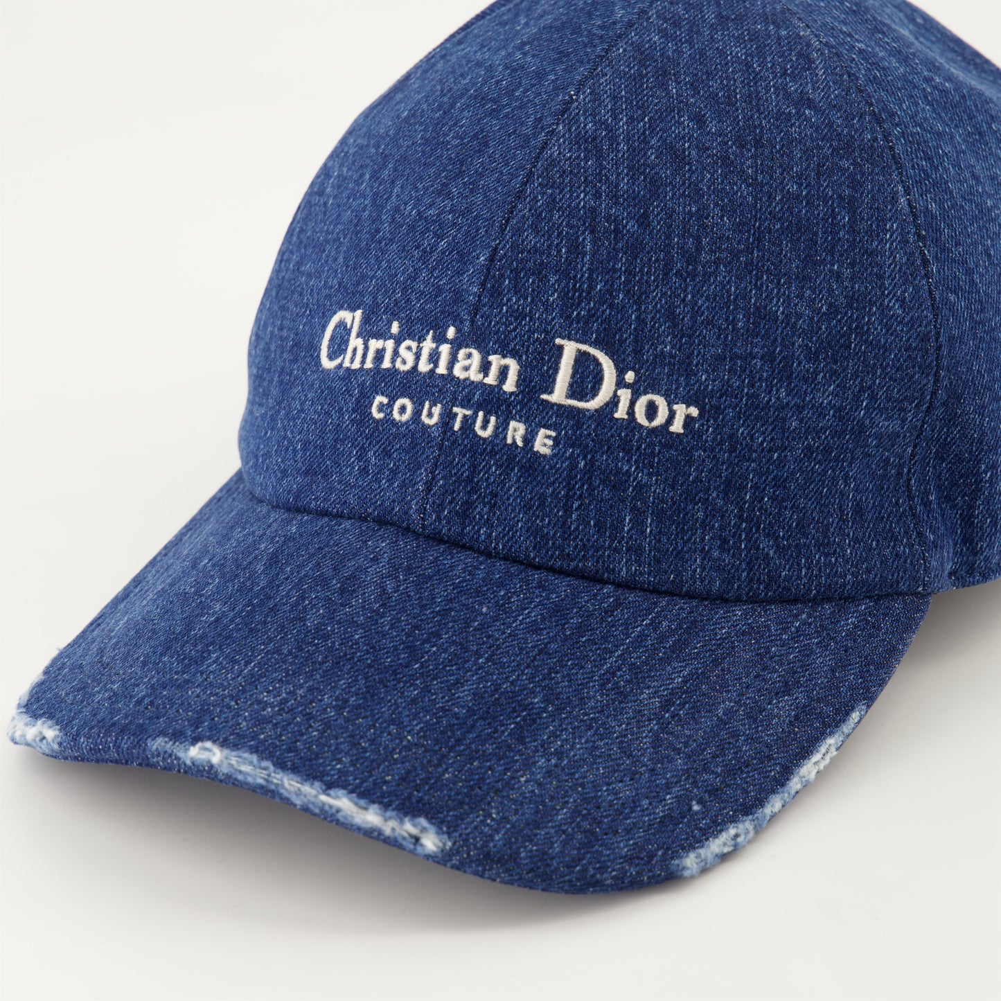 Cou<tc>tu</tc>re denim cap