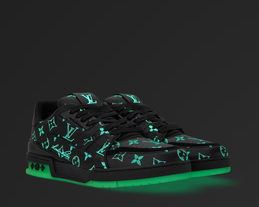 Luminescent Monogram LV Trainer Sneaker