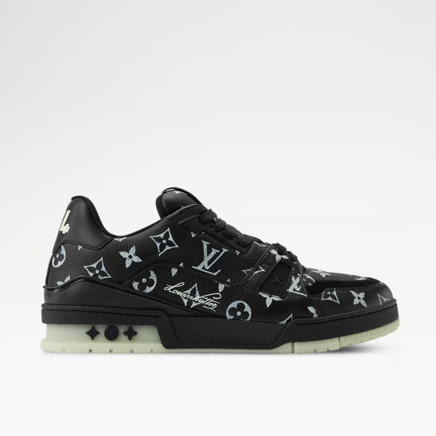 Luminescent Monogram LV Trainer Sneaker