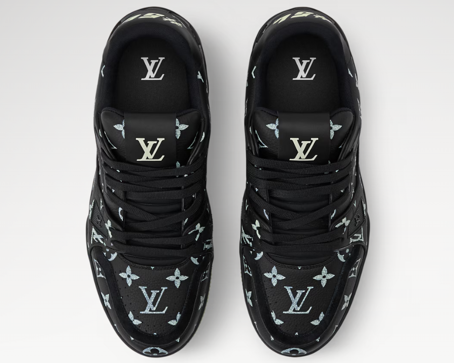 Luminescent Monogram LV Trainer Sneaker