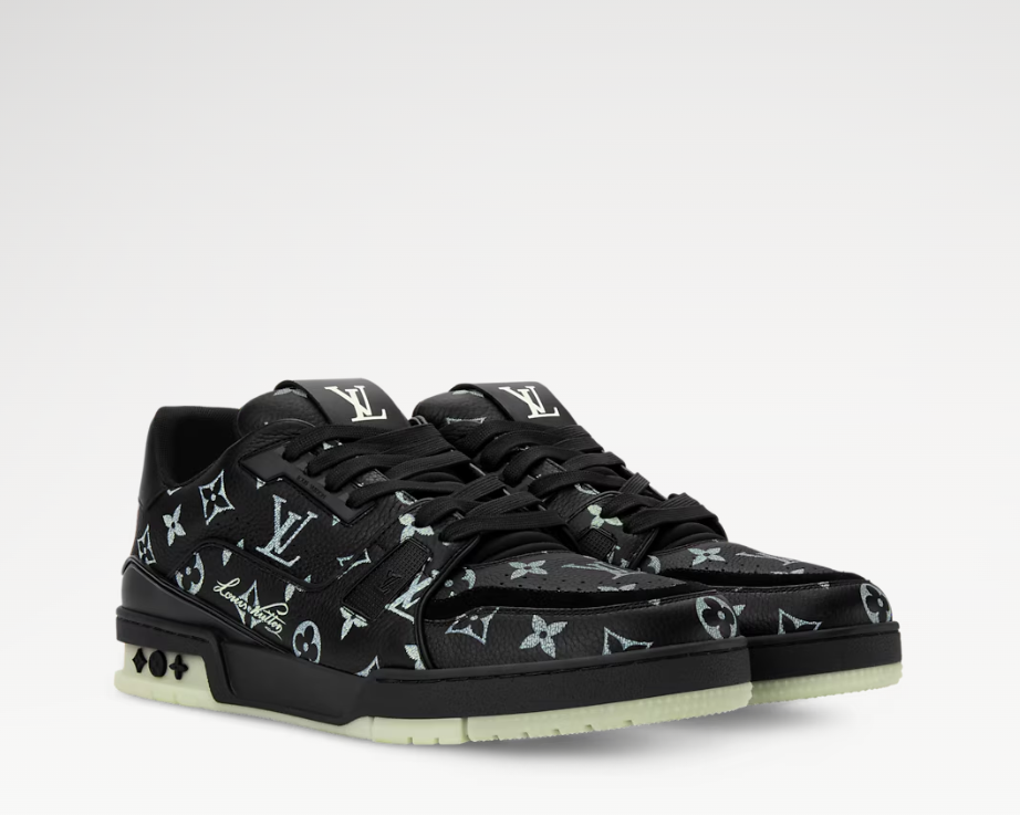 Luminescent Monogram LV Trainer Sneaker