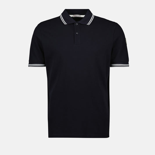 Striped Trim Polo
