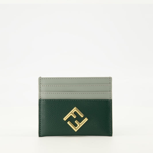 Ff Diamonds Green Card Holder