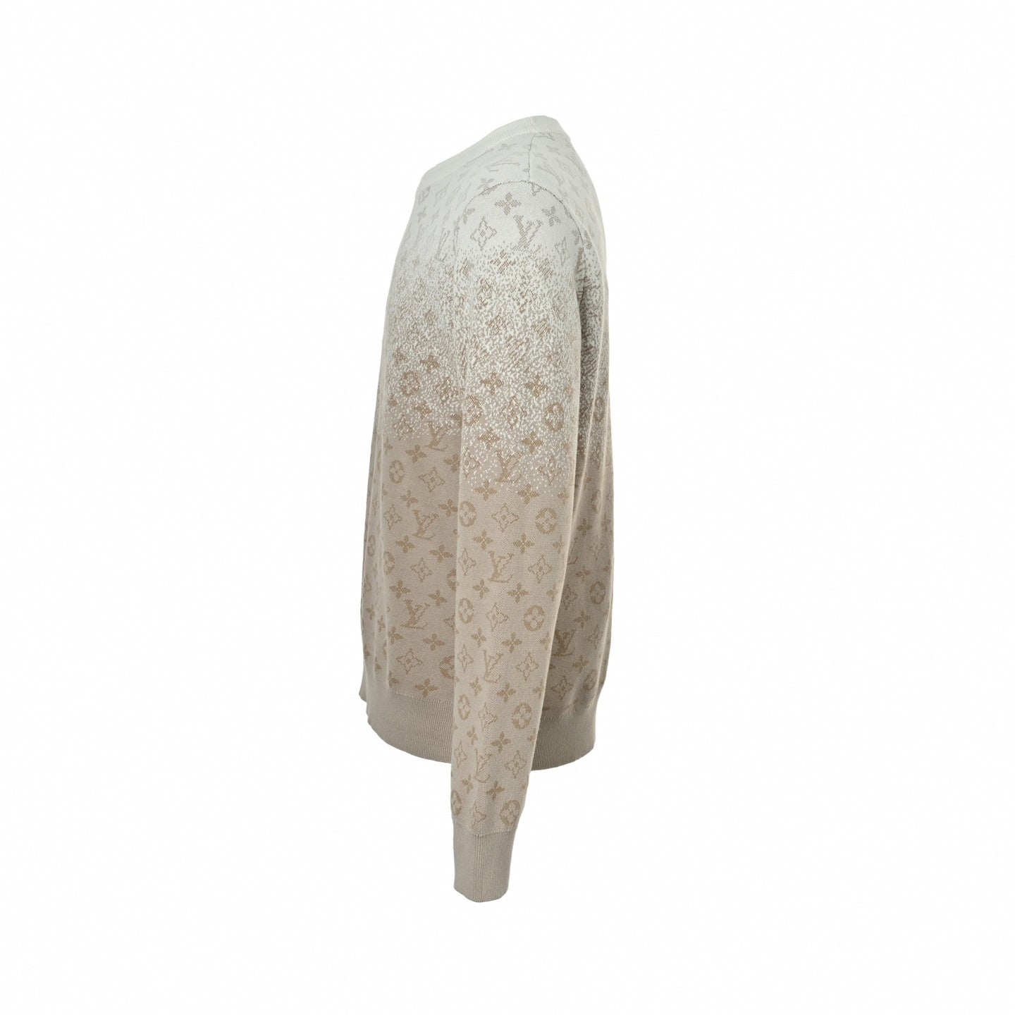 Gradient Monogram Cotton Crewneck