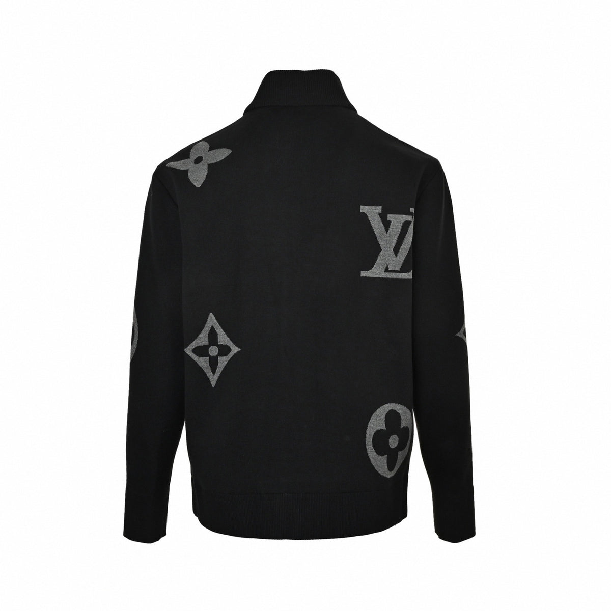 Giant Monogram Full-Zip Knit Jacket
