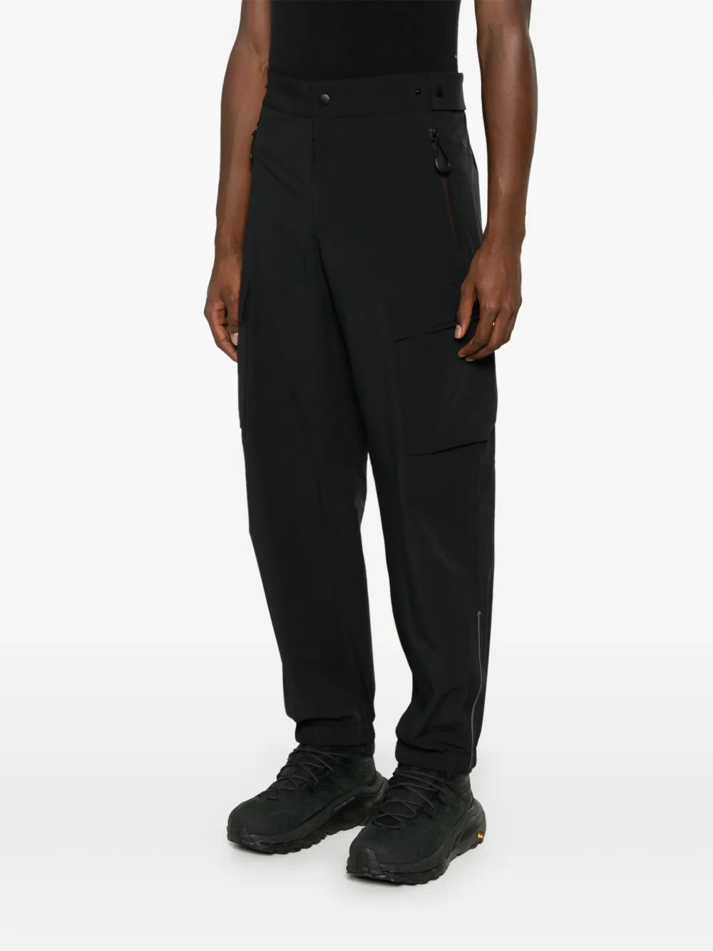 Black cargo pants