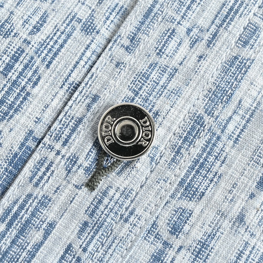 Jacquard Oblique Workwear Shirt