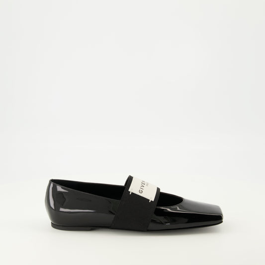 Sliced Square Ballet Flats