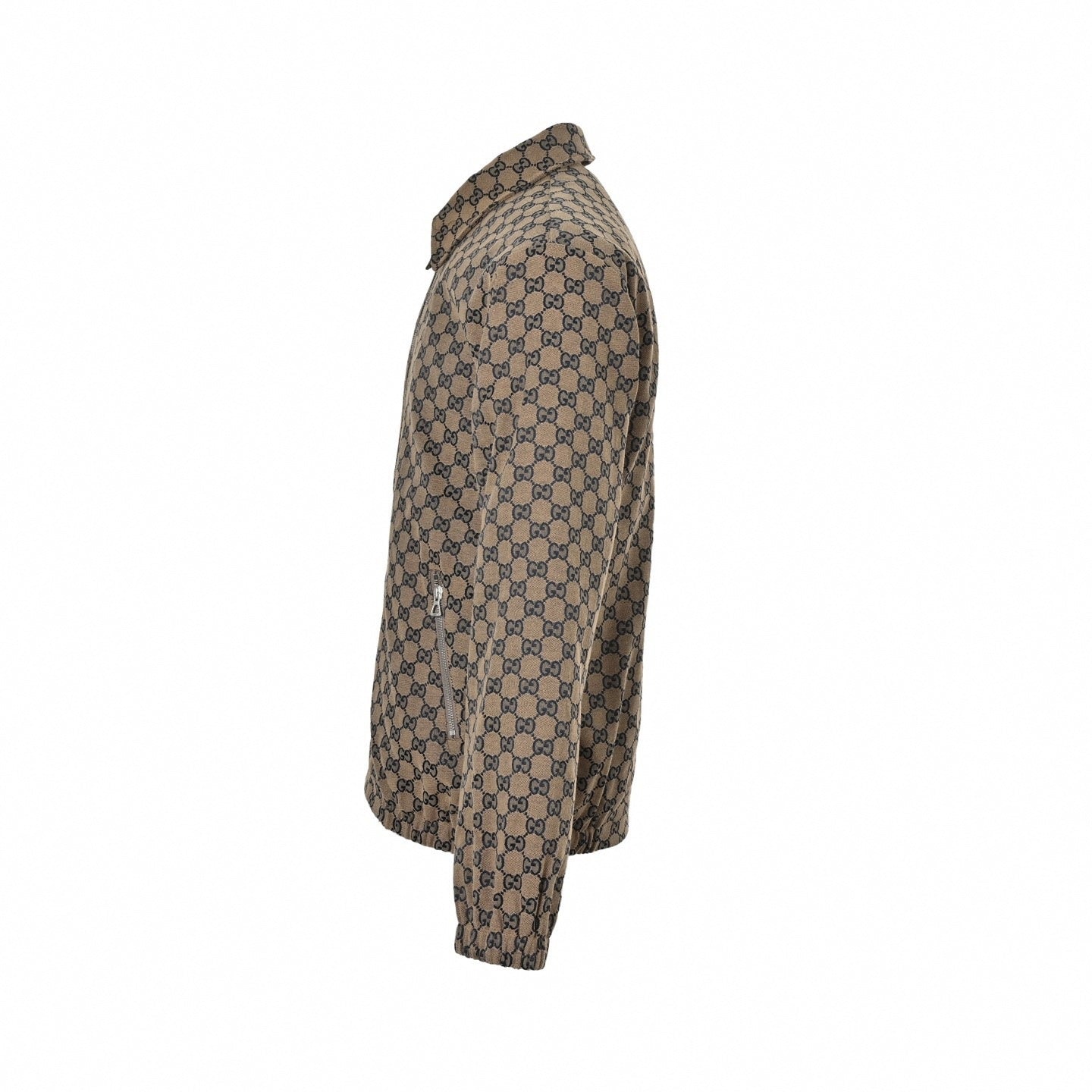 Classic GG Canvas Zip-Up Jacket