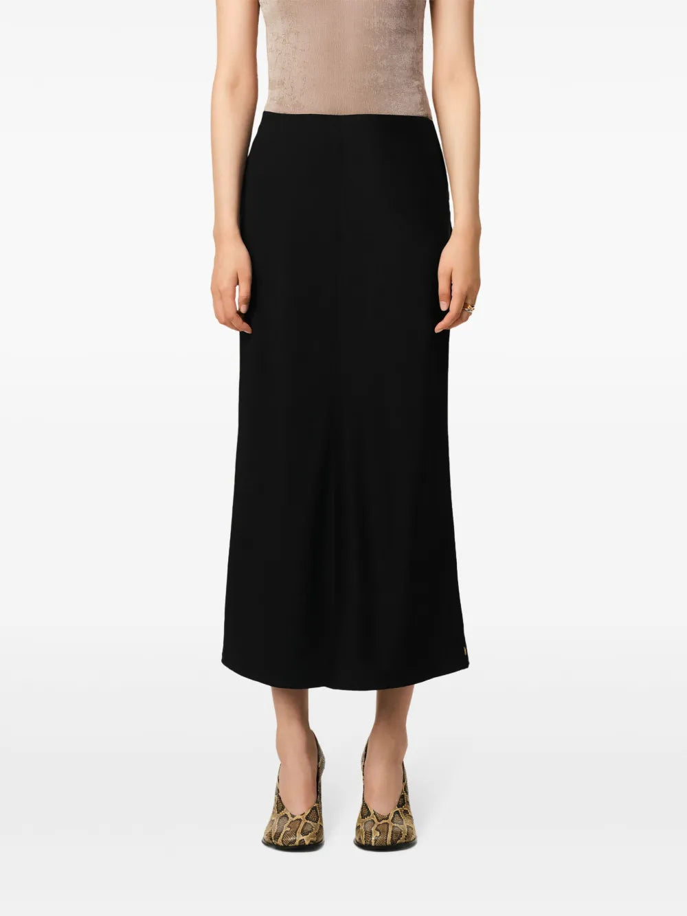 Straight Midi Skirt