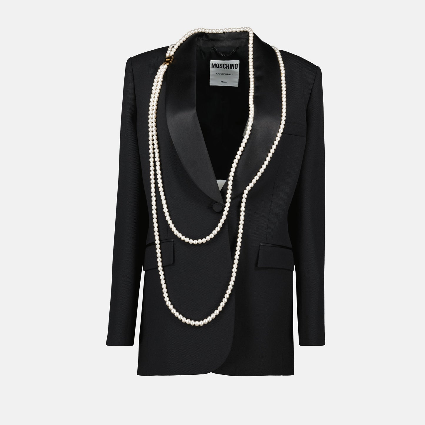 Blazer with Pearls
