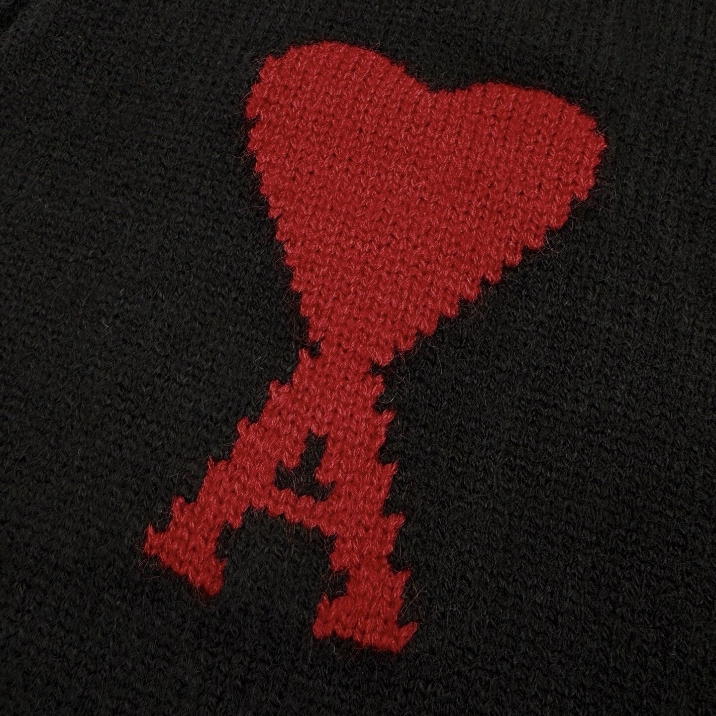 Oversized V-Neck Cardigan | Black