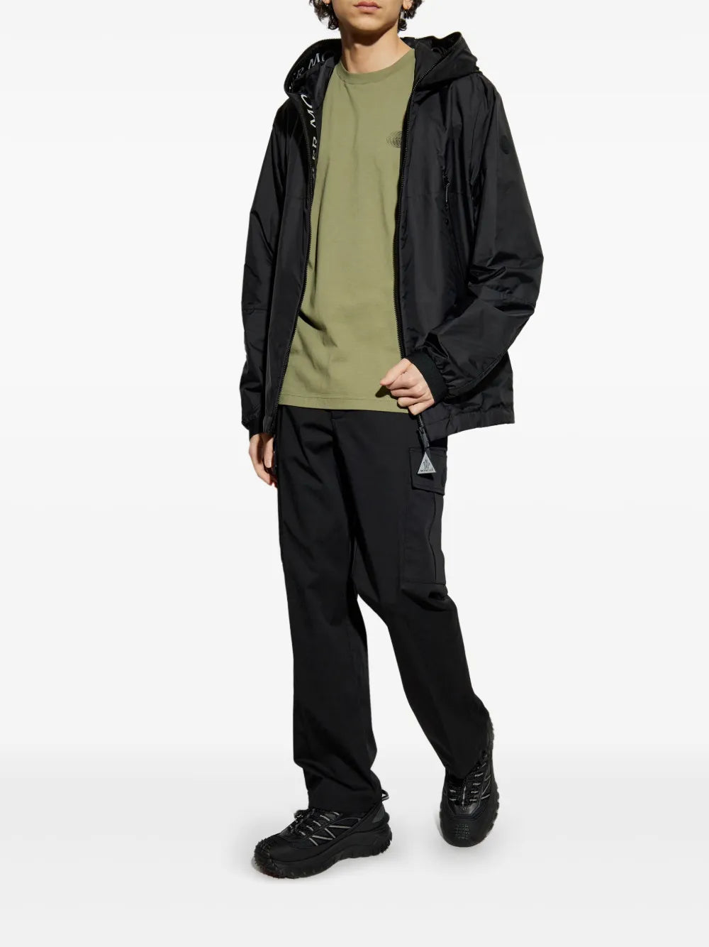 Faded Logo Pattern T-Shirt