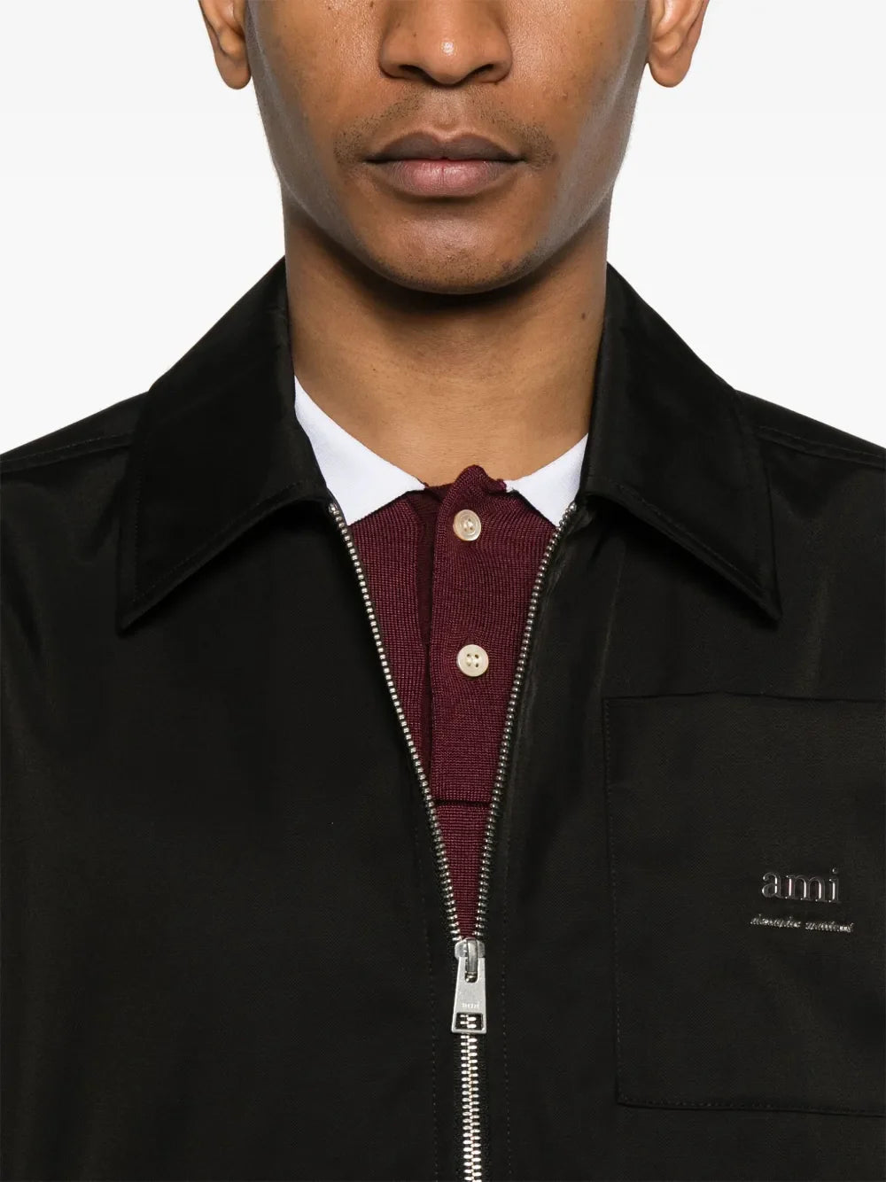 Zippered Jacket Ami Alexandre Mattiussi