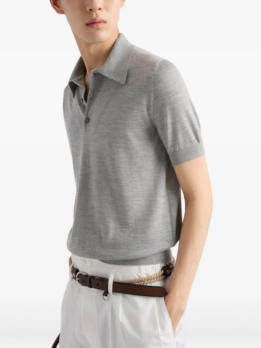 Cashmere and Silk Polo