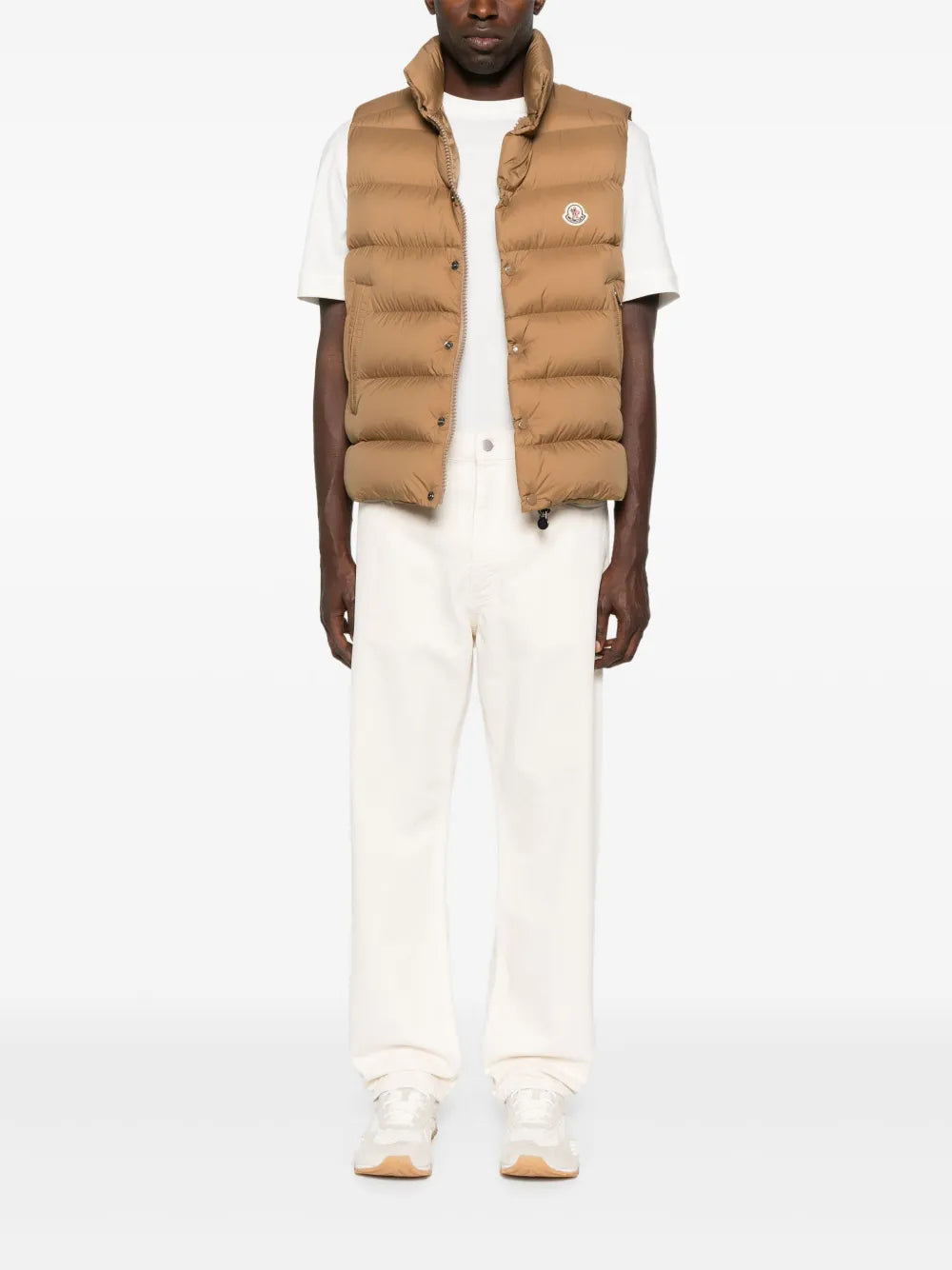 Leather Logo T-Shirt