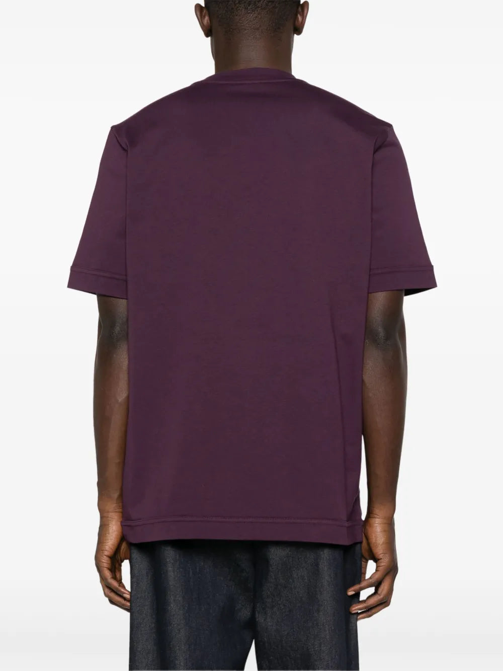 Leather Logo T-Shirt