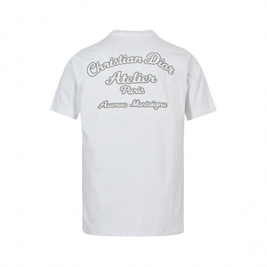 "Christian Dior Atelier" Pocket T-Shirt - White