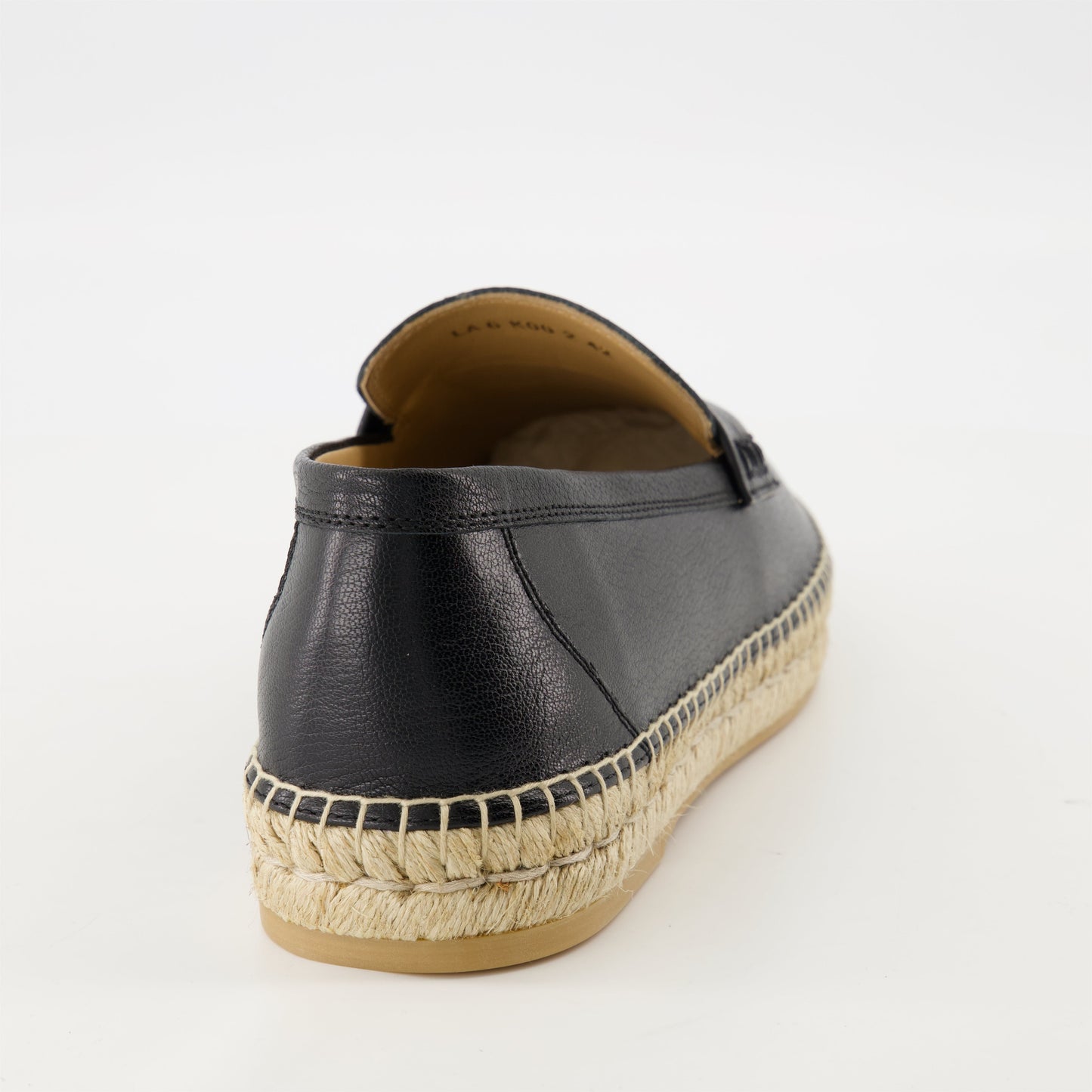 Palm Leather Espadrilles