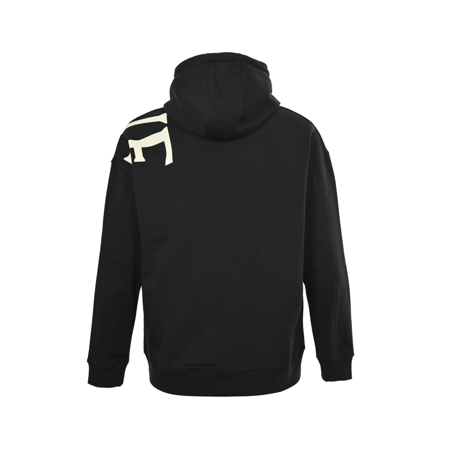 Large Logo Print Hooded Sweatshirt