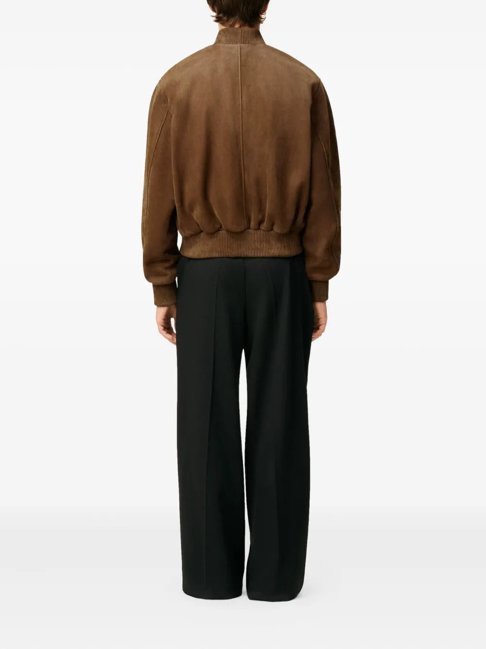 Suede Leather Bomber