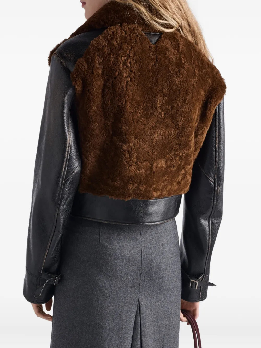 Leather and Wool Jacket