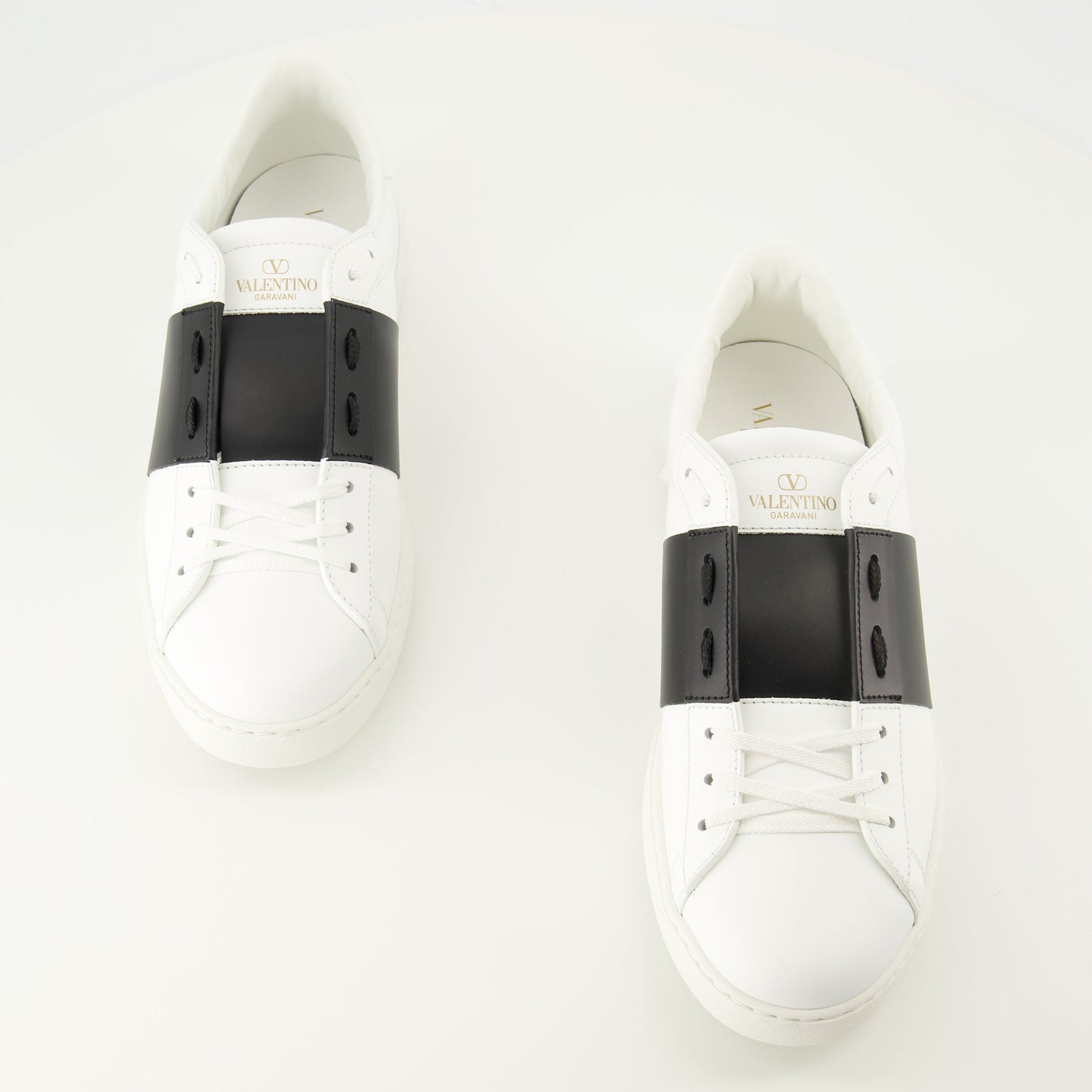 Black Band Open Sneakers