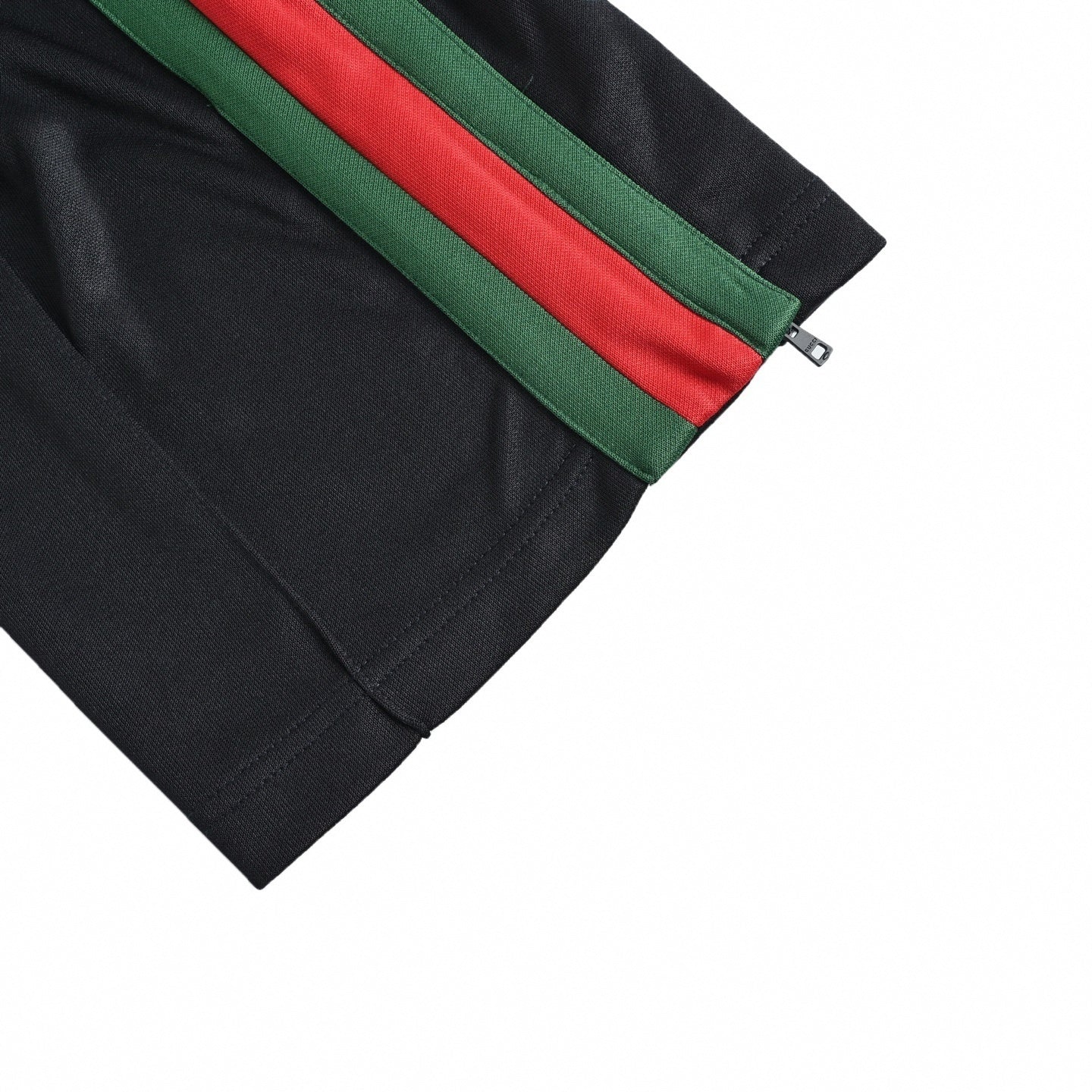 Web Stripe Jersey Tracksuit | Black