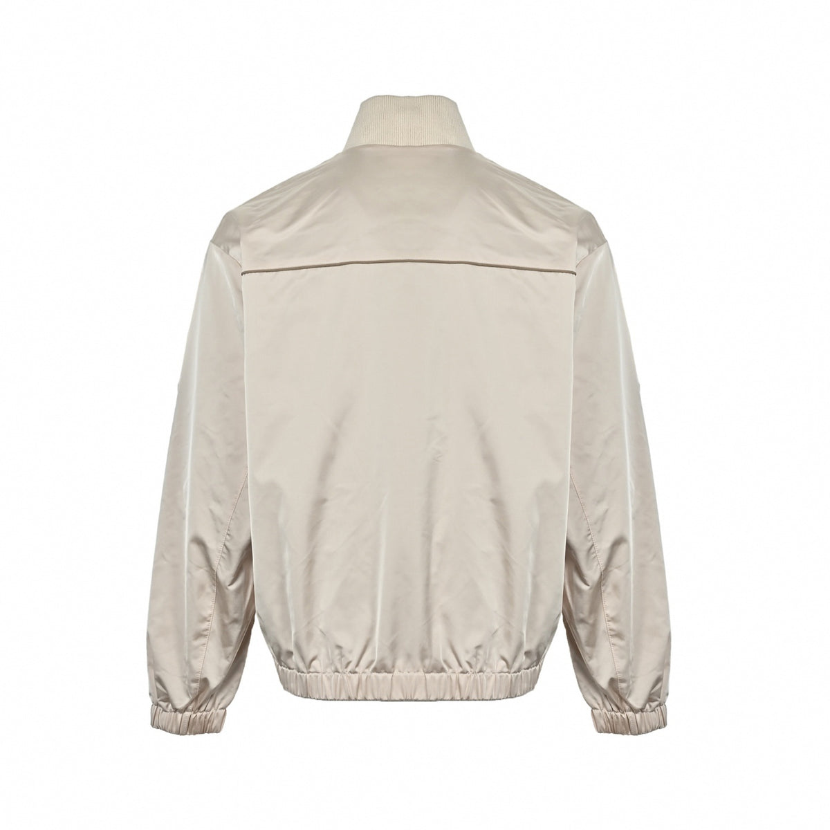 Champagne Monogram Satin Track Jacket