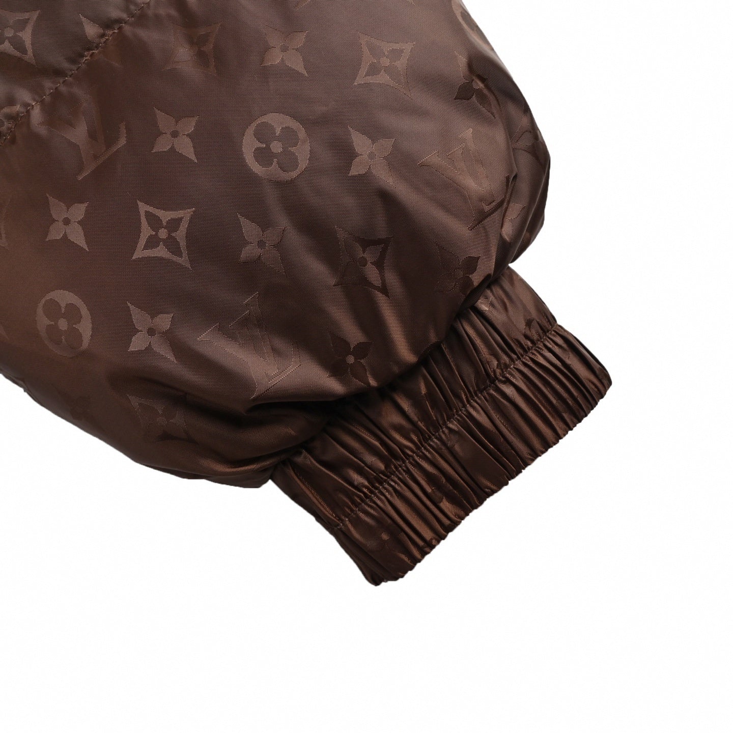 Monogram Jacquard Ski Puffer - Bronze