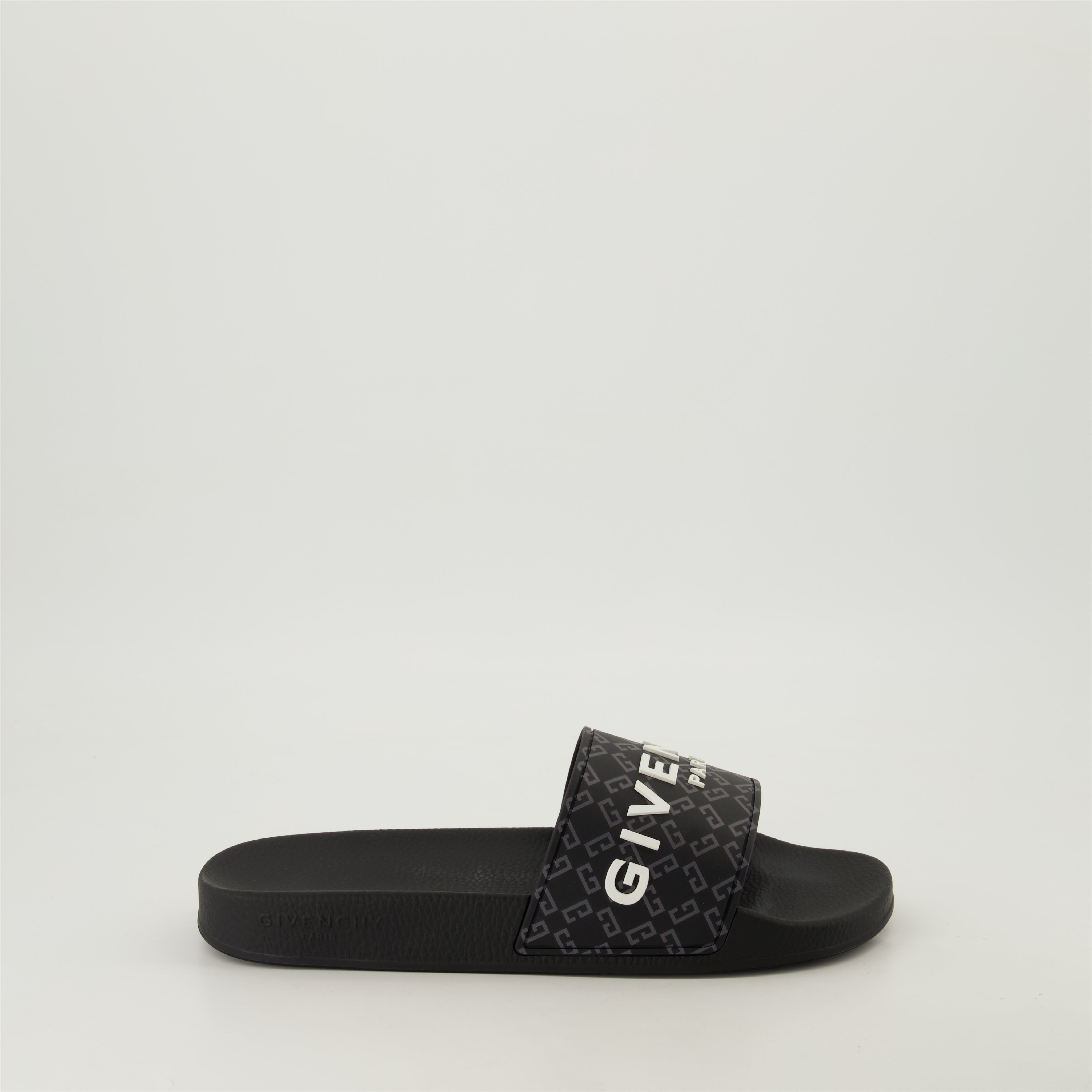 Rubber Slide Sandals – HauteRoma