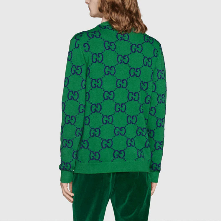 GG Jacquard Knit Cardigan