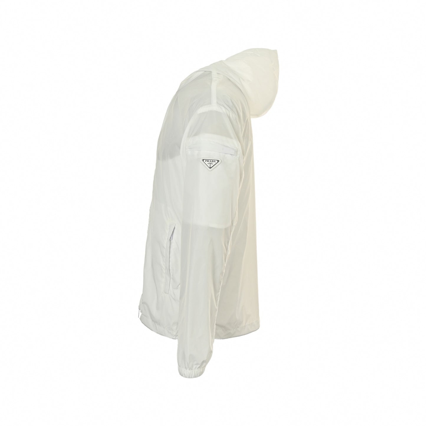 Lightweight Nylon Hooded Jacket