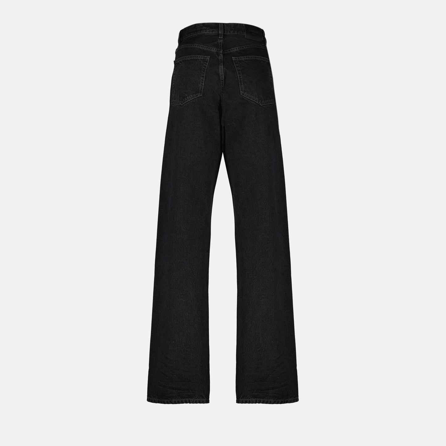 V-Waist Long Baggy Jeans