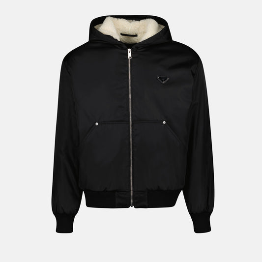 Fleece-lined Re-Nylon Jacket