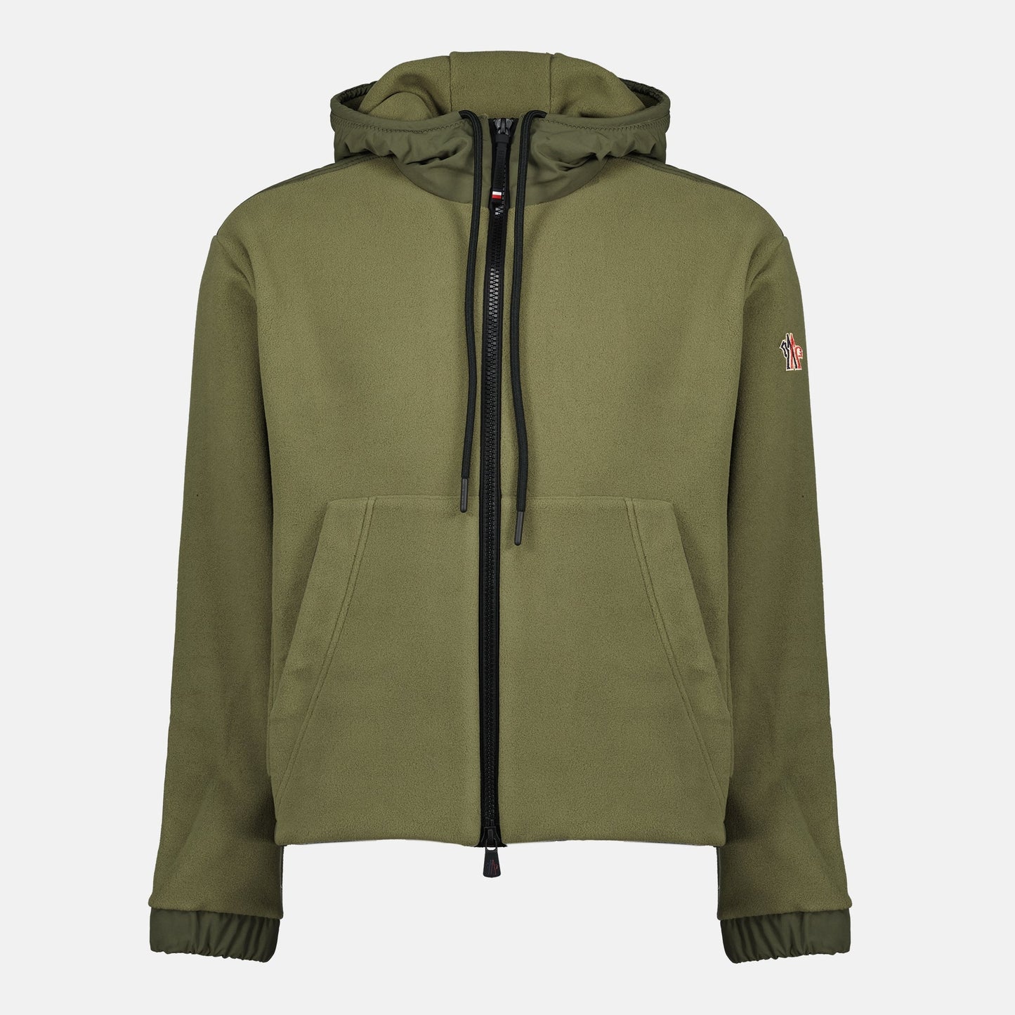 Khaki Polartec® Zip Cardigan