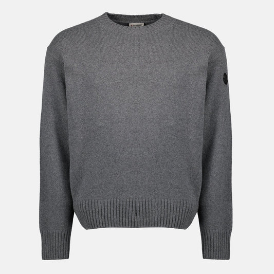 Gray Wool and Cashmere Sweater