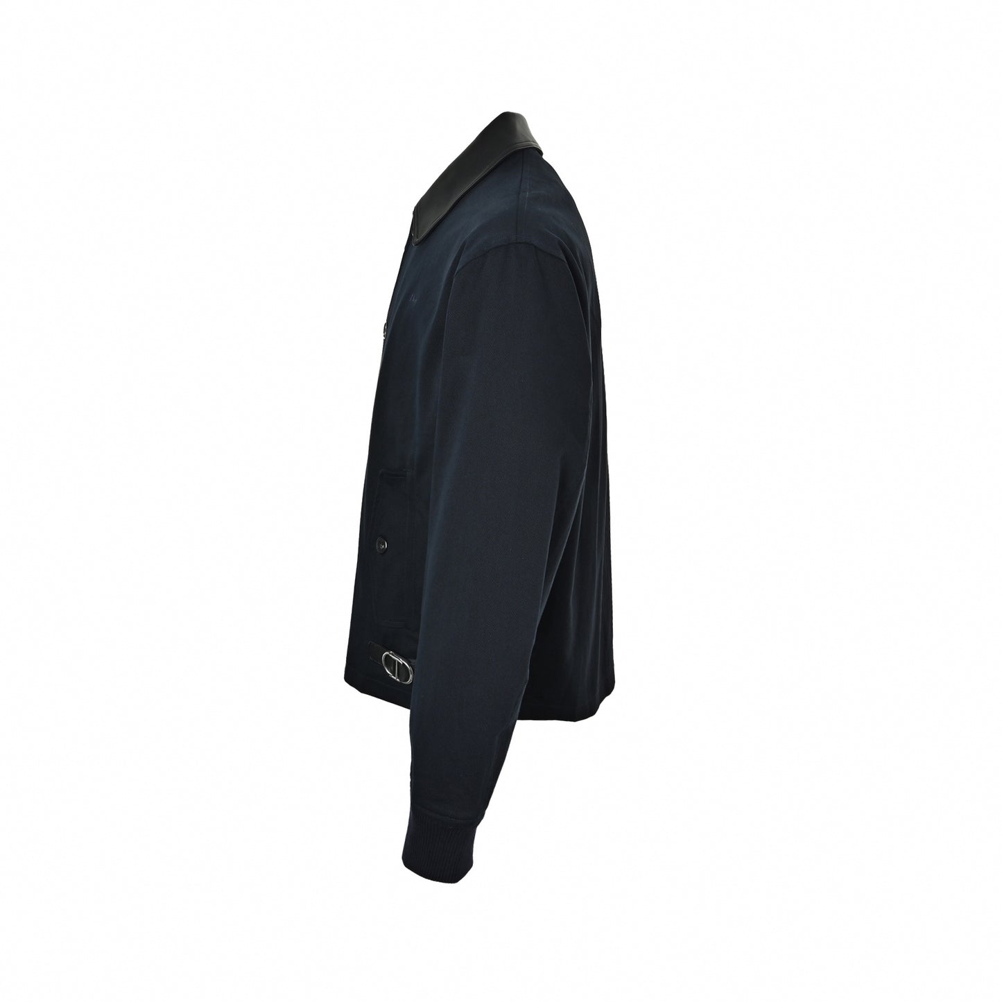 Navy Twill Blouson Jacket
